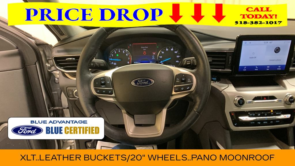 Certified 2022 Ford Explorer XLT w/ Equipment Group 202A AWD/4WD image 33