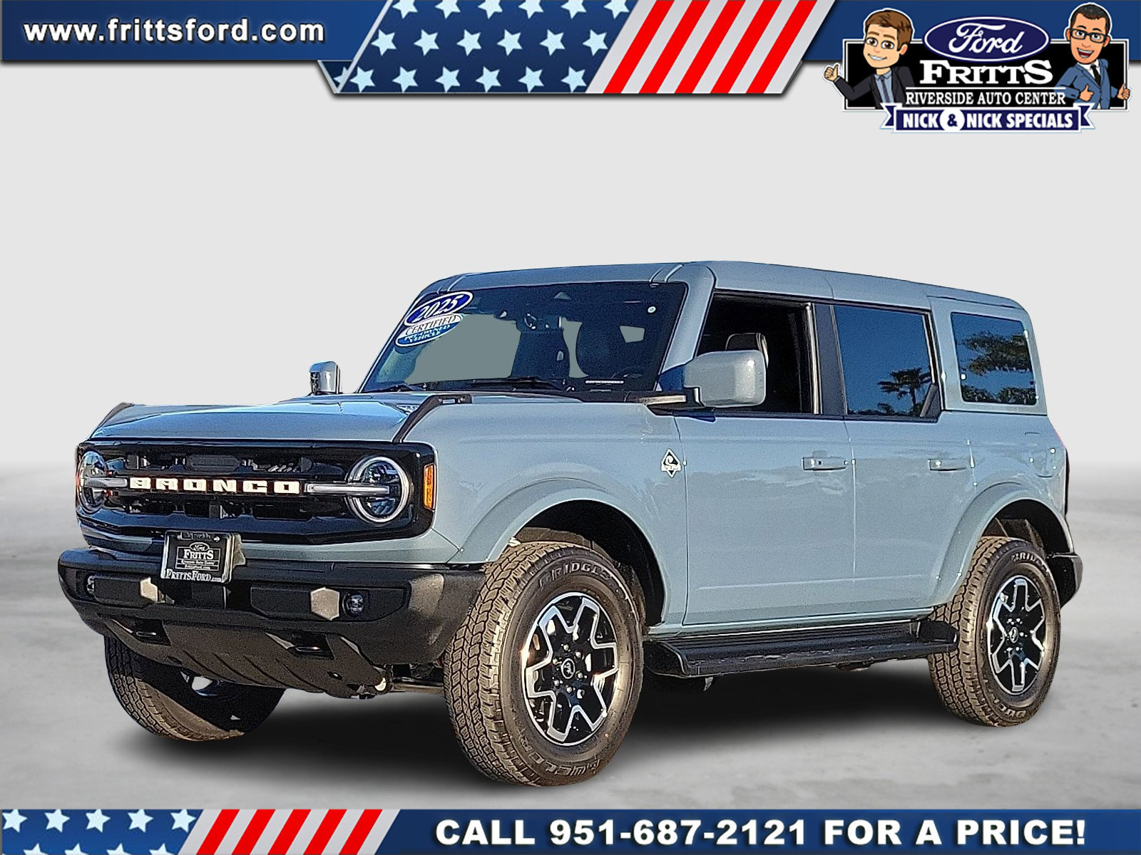 Certified 2025 Ford Bronco Outer Banks image 1