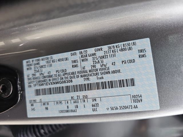 Certified 2022 Ford F150 Lightning Platinum image 34