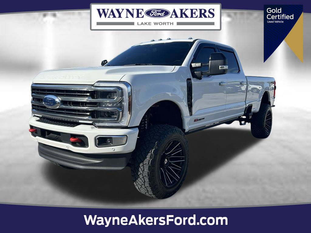 Certified 2025 Ford F350 Platinum w/ Platinum Plus Package