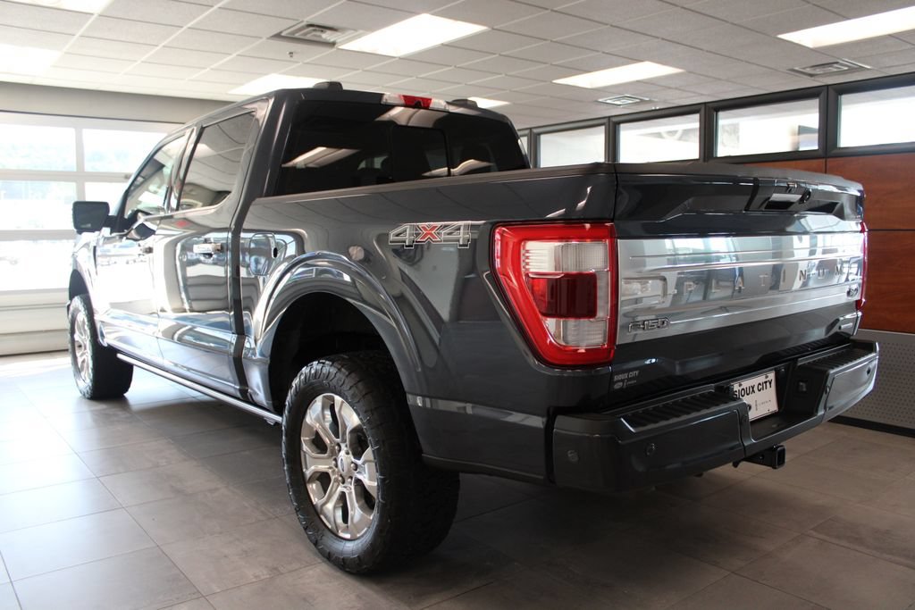 Certified 2022 Ford F150 Platinum w/ Equipment Group 701A High AWD/4WD image 7