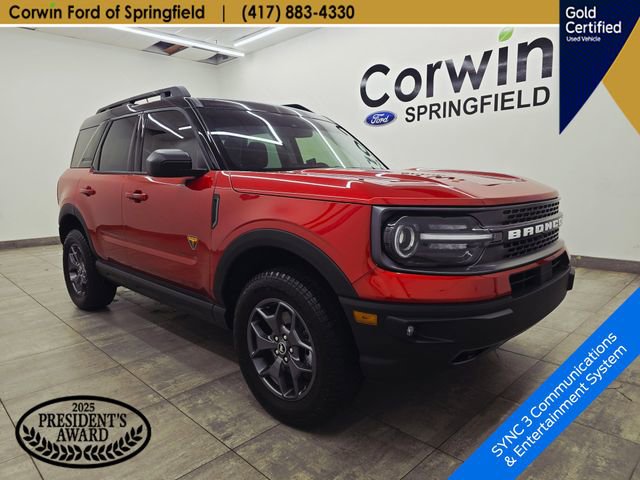 Certified 2023 Ford Bronco Sport Badlands w/ Premium Package AWD/4WD image 8