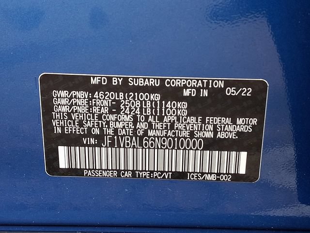 Used 2022 Subaru WRX Limited AWD/4WD image 26