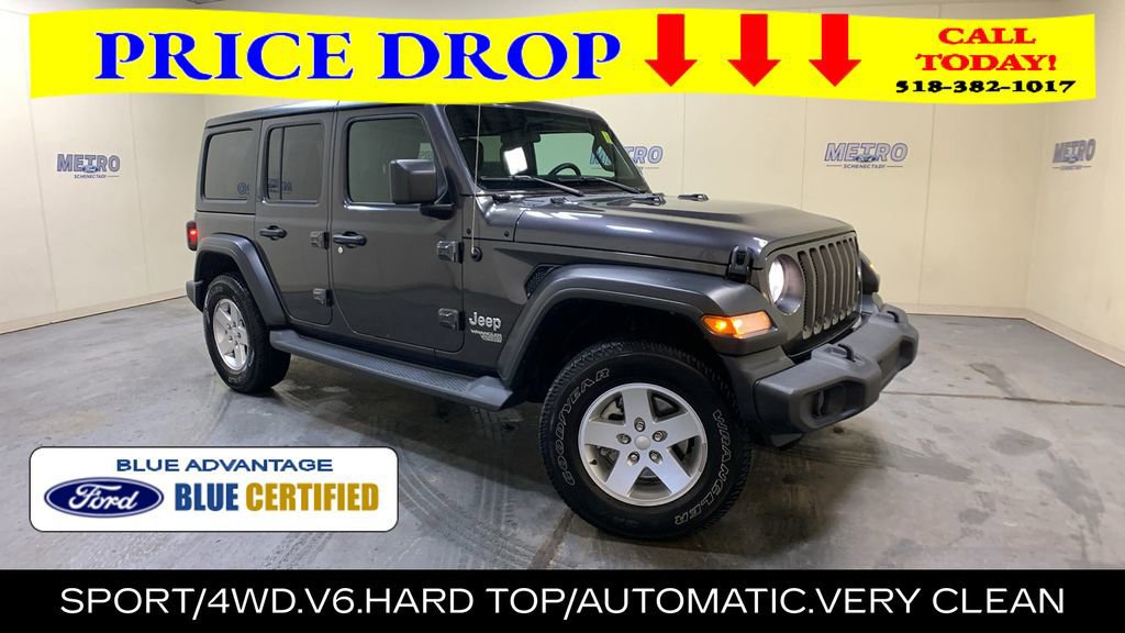 Used 2020 Jeep Wrangler Unlimited Sport S AWD/4WD image 9