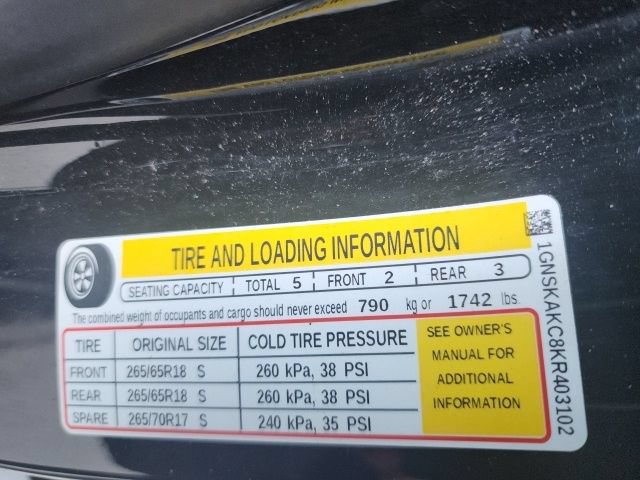 Used 2019 Chevrolet Tahoe LS w/ Enhanced Driver Alert Package AWD/4WD image 38
