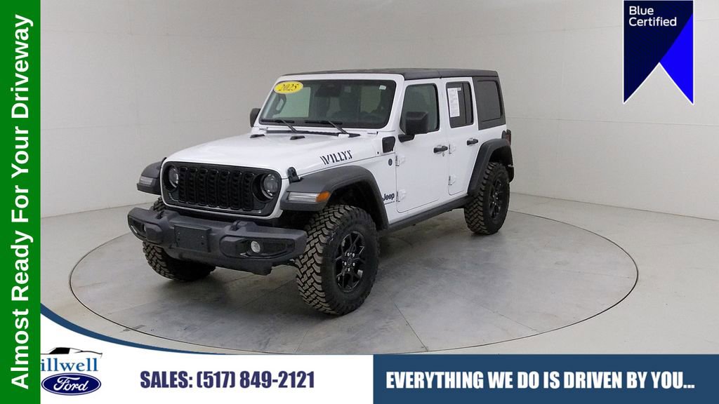Used 2025 Jeep Wrangler Unlimited Sport S 4xe image 1