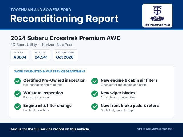 Used 2024 Subaru Crosstrek 2.0i Premium AWD/4WD image 32