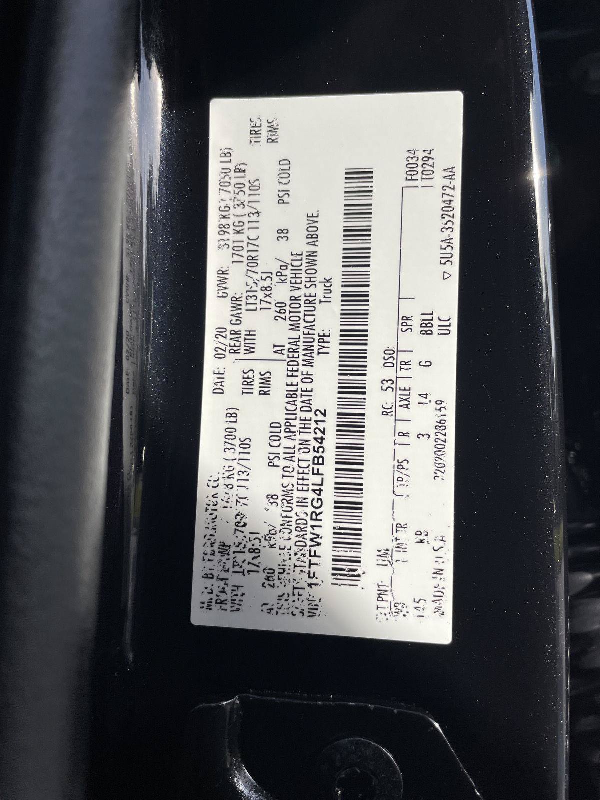 Certified 2020 Ford F150 Raptor w/ Equipment Group 802A Luxury AWD/4WD image 40
