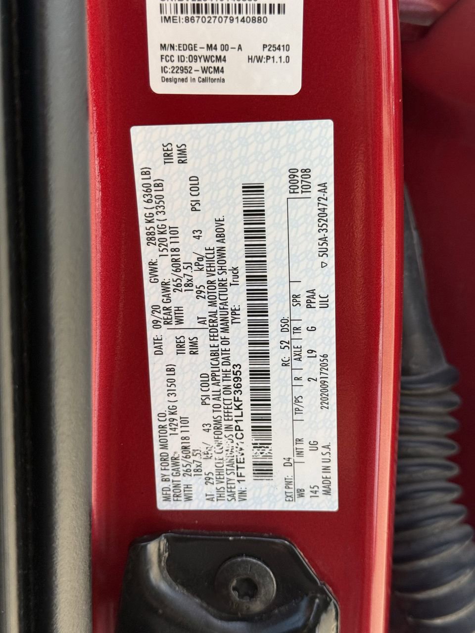Certified 2020 Ford F150 XLT w/ Equipment Group 302A Luxury RWD image 29