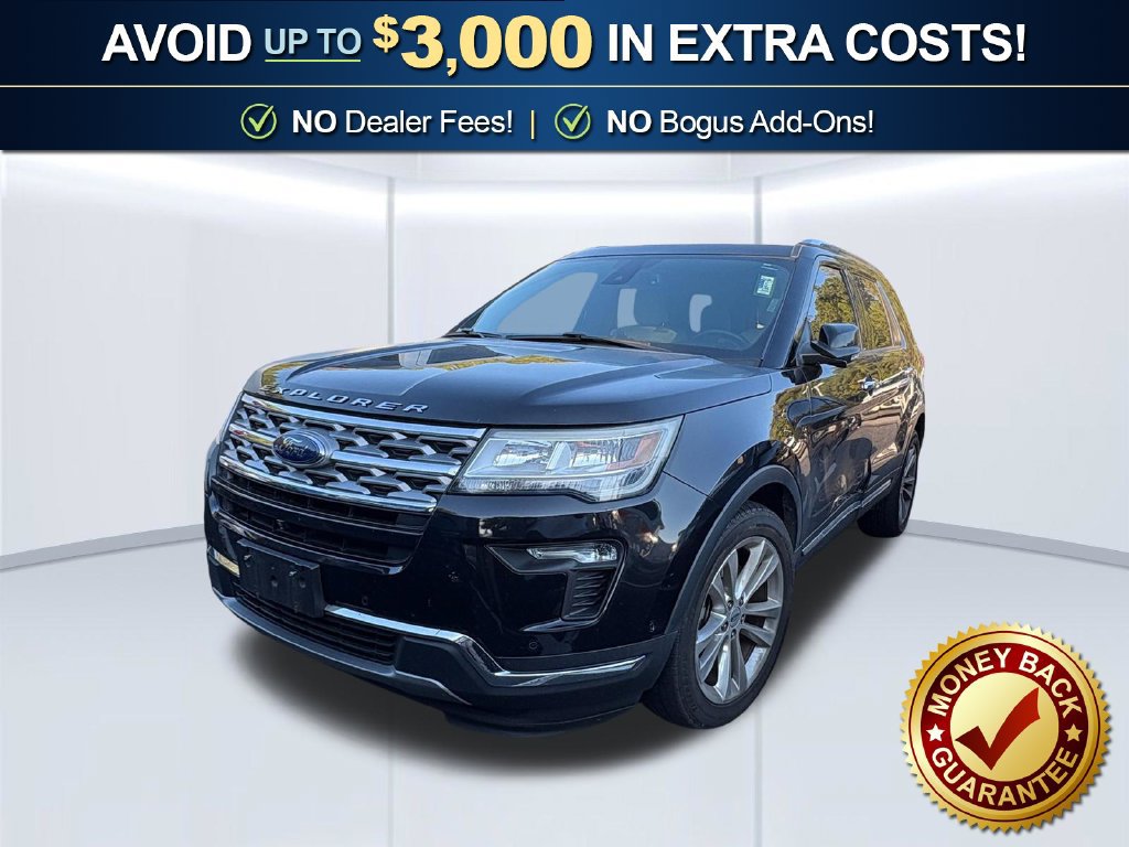 Certified 2019 Ford Explorer Limited w/ Ford Safe & Smart Package