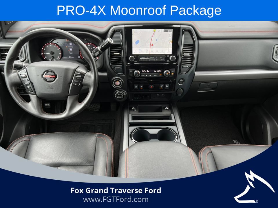 Used 2022 Nissan Titan PRO-4X w/ Pro-4x Convenience Package AWD/4WD image 3