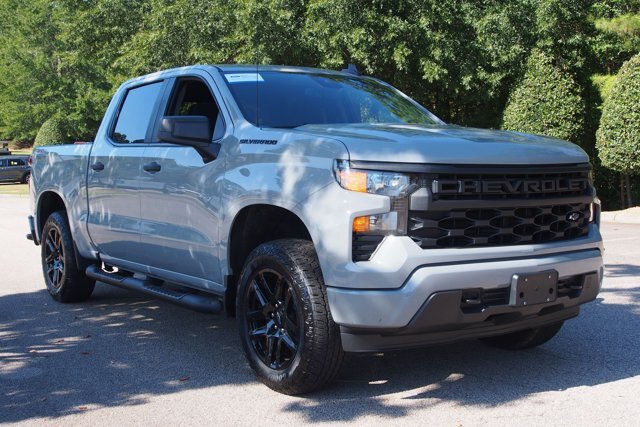 Used 2024 Chevrolet Silverado 1500 Custom w/ Turbomax Blackout Package