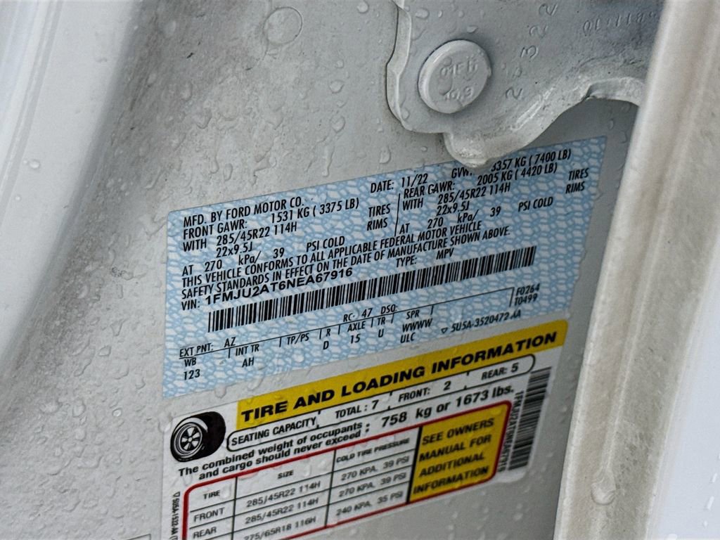 Certified 2022 Ford Expedition Limited image 35