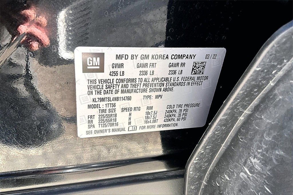 Used 2022 Chevrolet TrailBlazer RS w/ Technology Package image 35