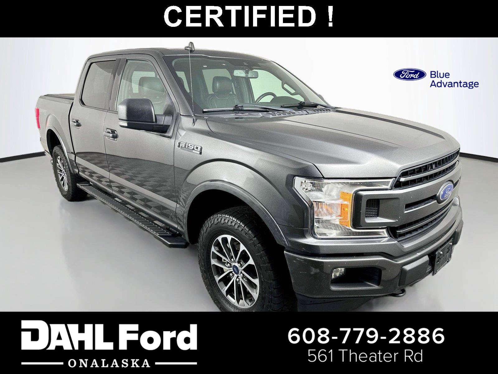 Certified 2019 Ford F150 XLT w/ Equipment Group 302A Luxury AWD/4WD image 1