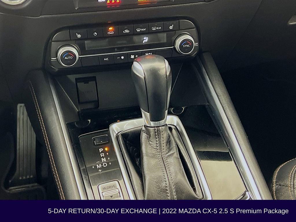 Used 2022 MAZDA CX-5 AWD 2.5 S w/ Premium Package image 22