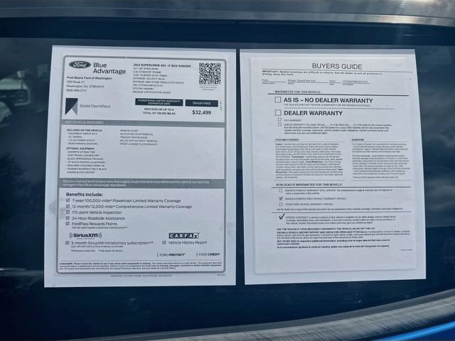 Certified 2023 Ford Ranger XLT w/ Equipment Group 301A Mid AWD/4WD image 39