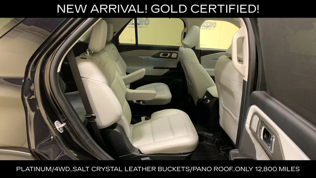 Certified 2025 Ford Explorer Platinum w/ LUX Leather Package AWD/4WD image 16