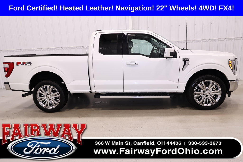 Certified 2021 Ford F150 Lariat w/ FX4 Off-Road Package