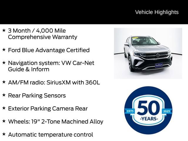 Used 2022 Volkswagen Taos SEL image 12