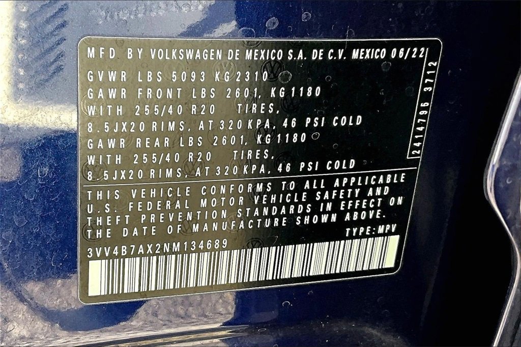 Used 2022 Volkswagen Tiguan SEL R-Line image 35