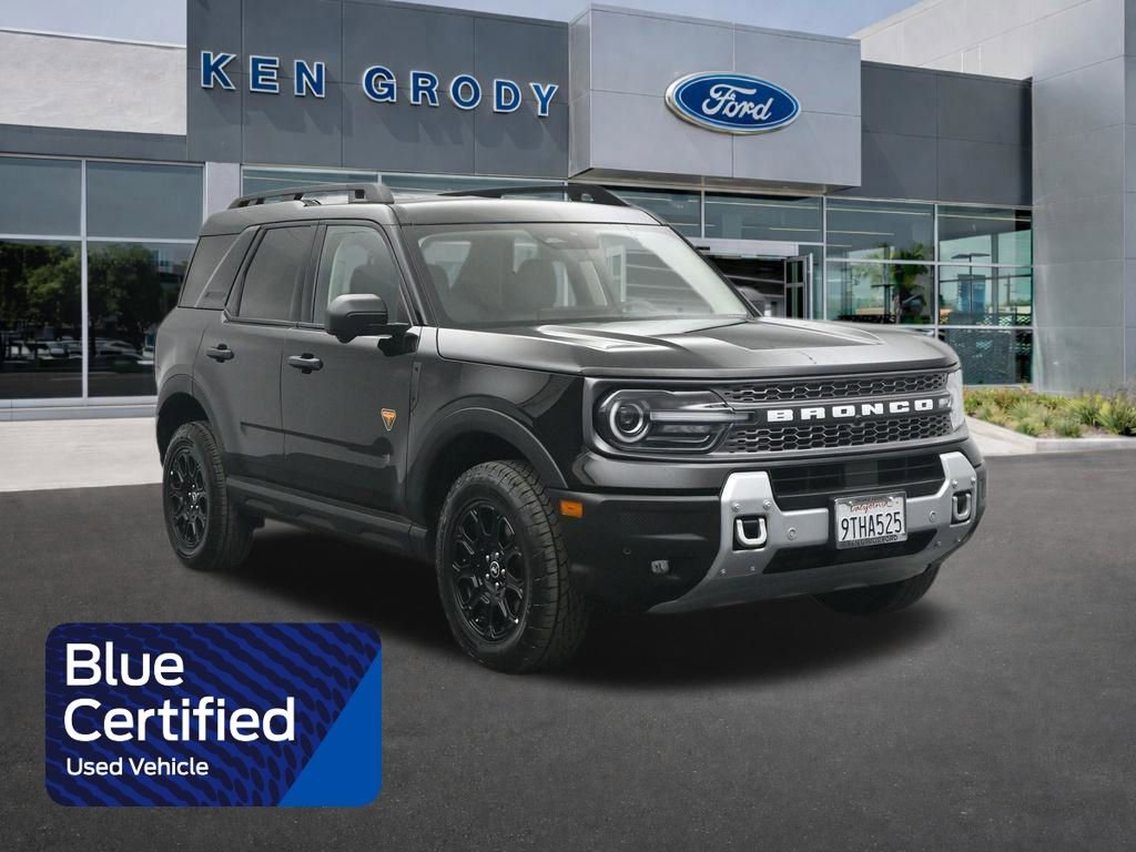 Certified 2025 Ford Bronco Sport Badlands