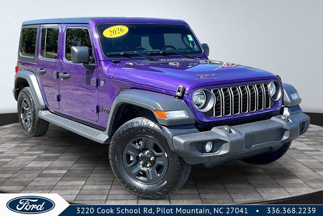 Used 2026 Jeep Wrangler Unlimited Sport AWD/4WD image 1