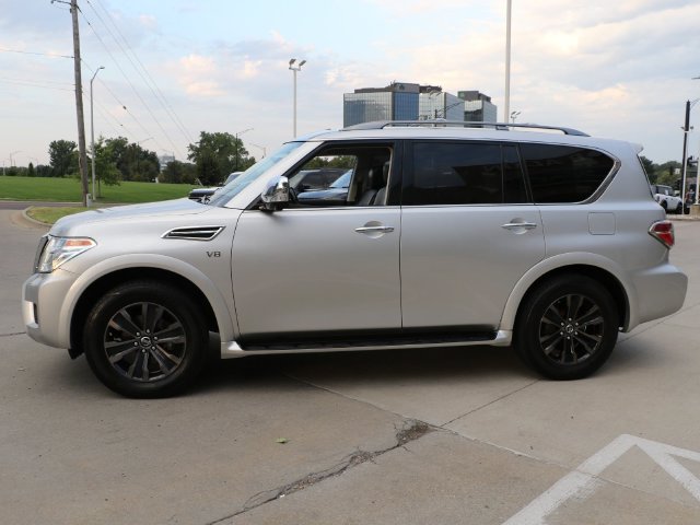 Used 2019 Nissan Armada Platinum w/ Captain's Chairs Package AWD/4WD image 4