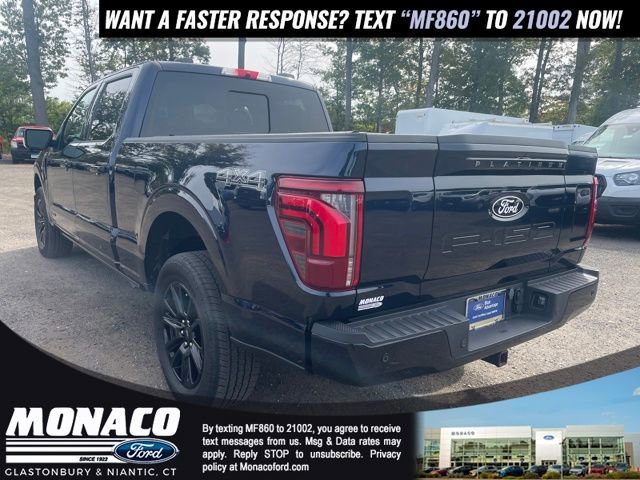 Certified 2024 Ford F150 Platinum w/ Equipment Group 702A High image 4