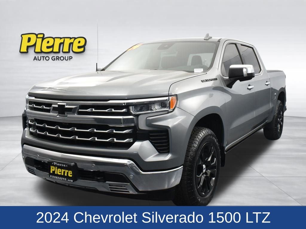 Used 2024 Chevrolet Silverado 1500 LTZ w/ LPO, Dark Essentials Package AWD/4WD image 1