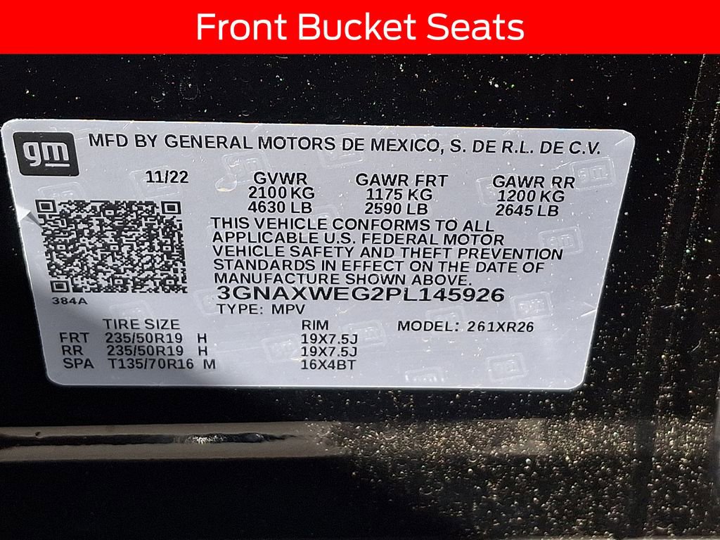 Used 2023 Chevrolet Equinox RS AWD/4WD image 24