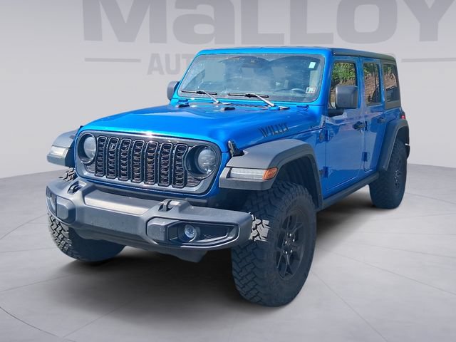 Used 2024 Jeep Wrangler Unlimited Sport AWD/4WD video 1
