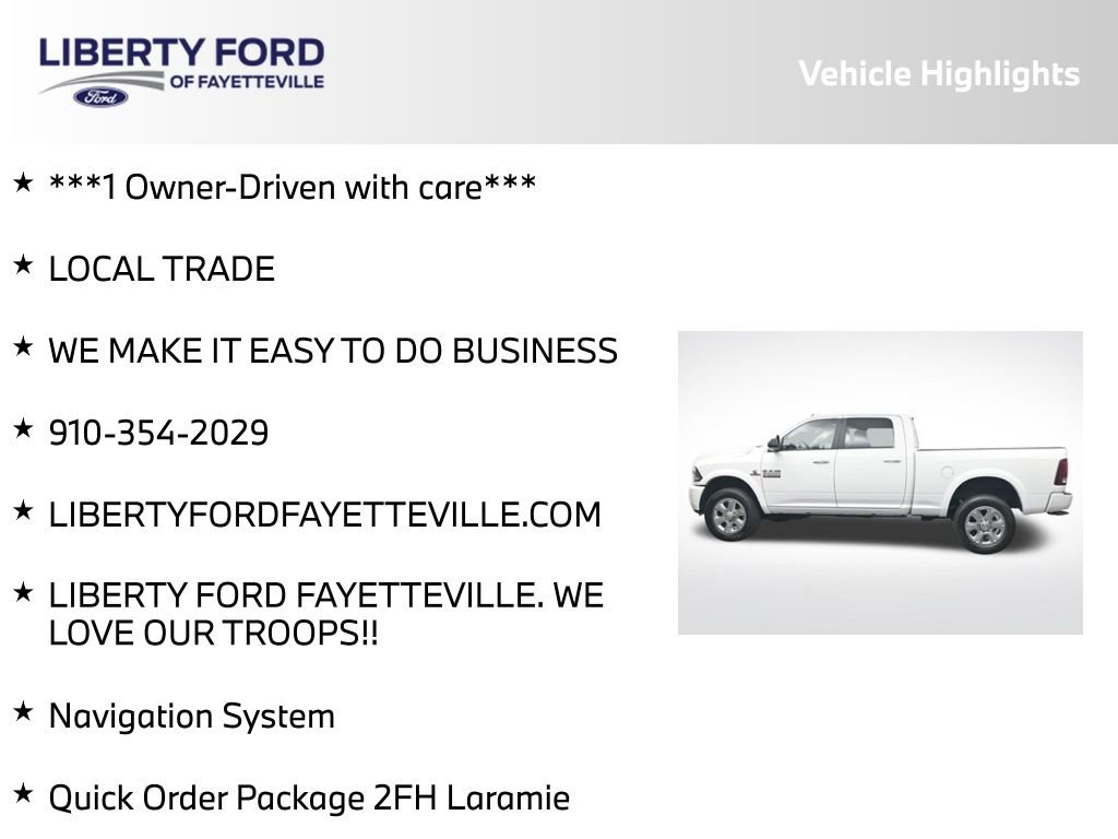 Used 2018 RAM 2500 Laramie w/ Sport Appearance Group AWD/4WD image 5