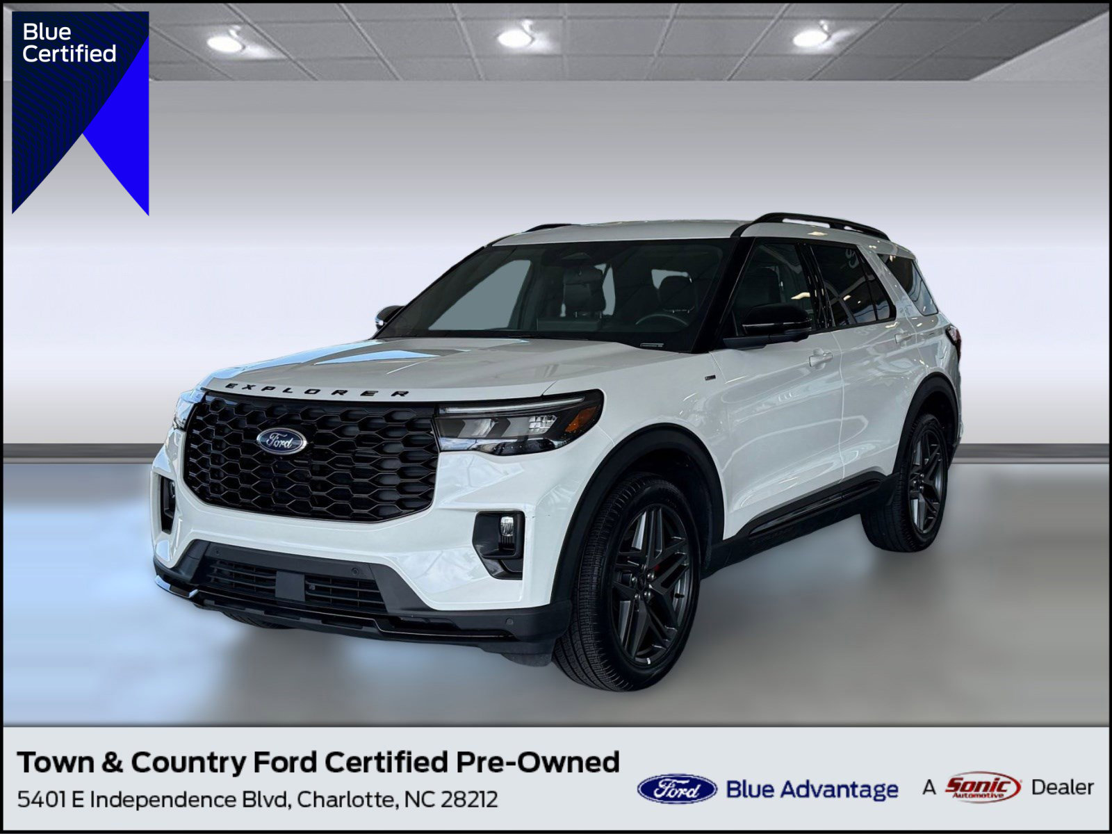 Certified 2025 Ford Explorer ST-Line w/ ST-Line Street Pack AWD/4WD image 1