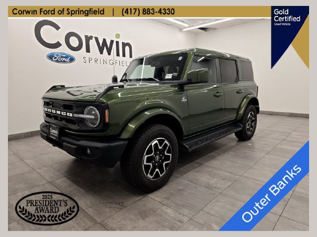 Certified 2025 Ford Bronco Outer Banks