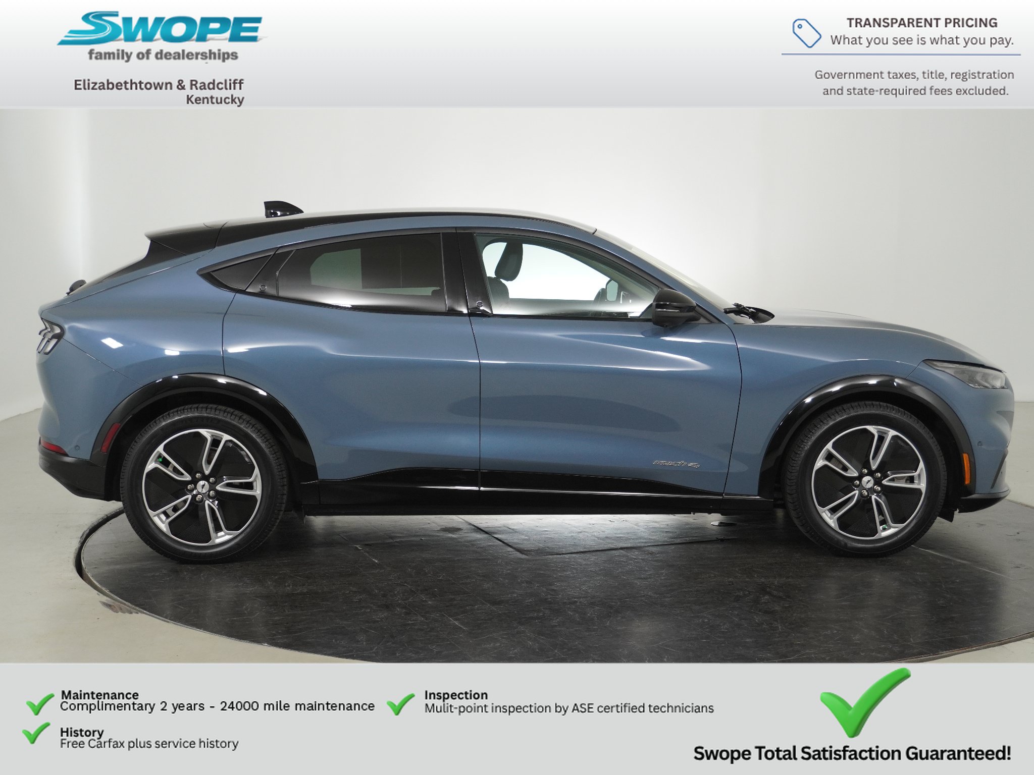 Certified 2023 Ford Mustang Mach-E Premium AWD/4WD image 2