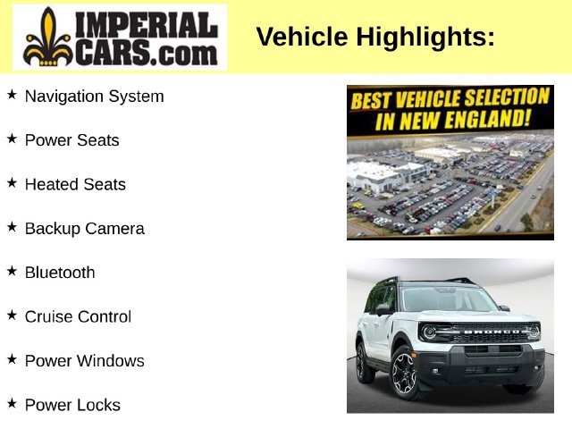 Certified 2025 Ford Bronco Sport Outer Banks w/ Outer Banks Tech Package+ AWD/4WD image 5