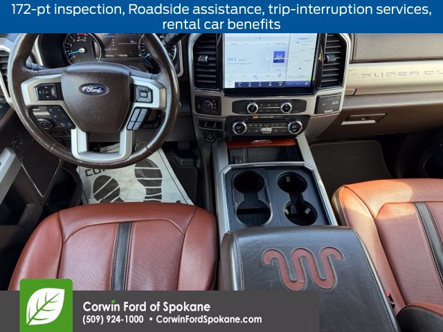 Certified 2022 Ford F350 King Ranch w/ King Ranch Ultimate Package AWD/4WD image 4