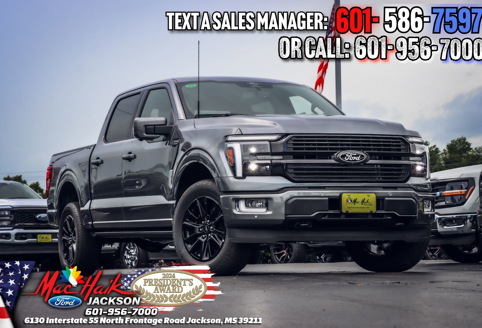 Certified 2024 Ford F150 Platinum w/ FX4 Off-Road Package AWD/4WD image 1