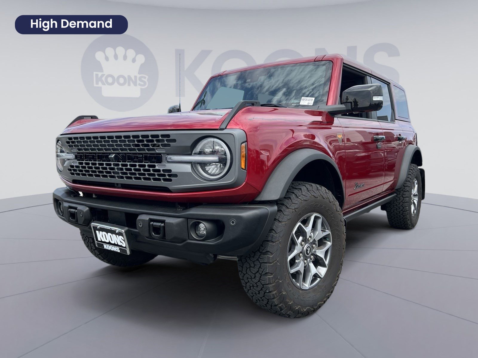 Certified 2025 Ford Bronco Badlands