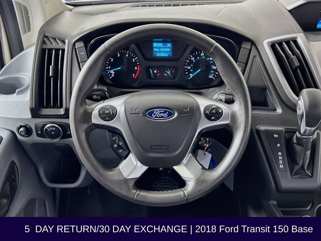 Certified 2018 Ford Transit 150 148 Low Roof w/ Premium Package RWD image 14