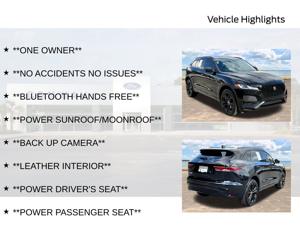 Used 2023 Jaguar F-PACE S AWD/4WD image 6