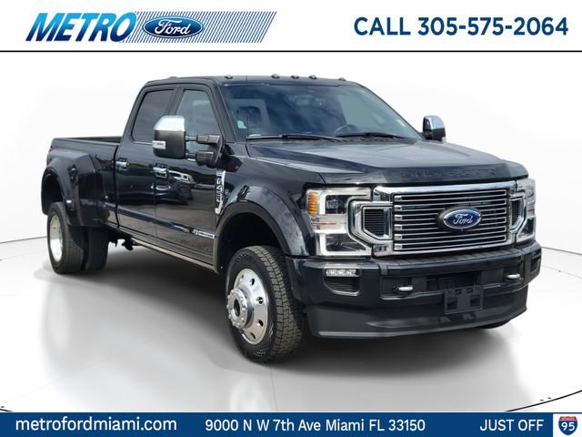 Certified 2021 Ford F450 Platinum w/ FX4 Off-Road Package