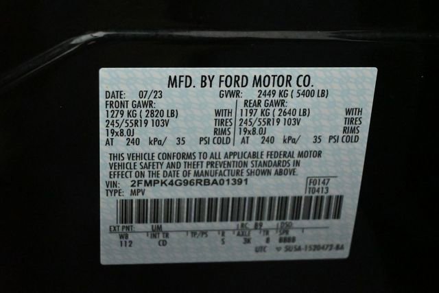 Certified 2024 Ford Edge SE w/ Black Appearance Package AWD/4WD image 35