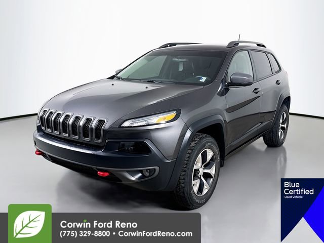 Used 2018 Jeep Cherokee Trailhawk AWD/4WD image 3