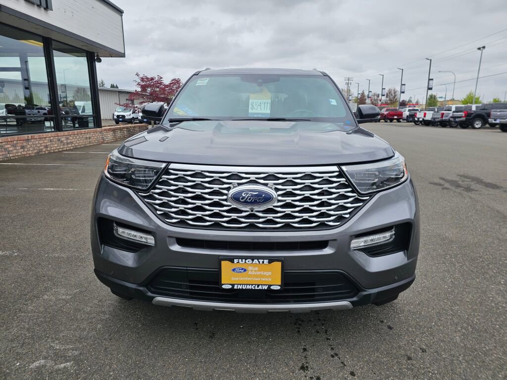 Certified 2021 Ford Explorer Platinum w/ Equipment Group 601A AWD/4WD image 3