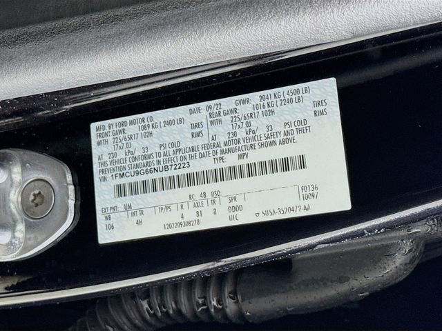 Certified 2022 Ford Escape SE w/ Convenience Package image 30