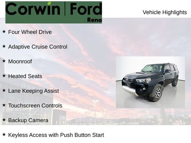 Used 2021 Toyota 4Runner TRD Off-Road Premium w/ Moonroof Package AWD/4WD image 8