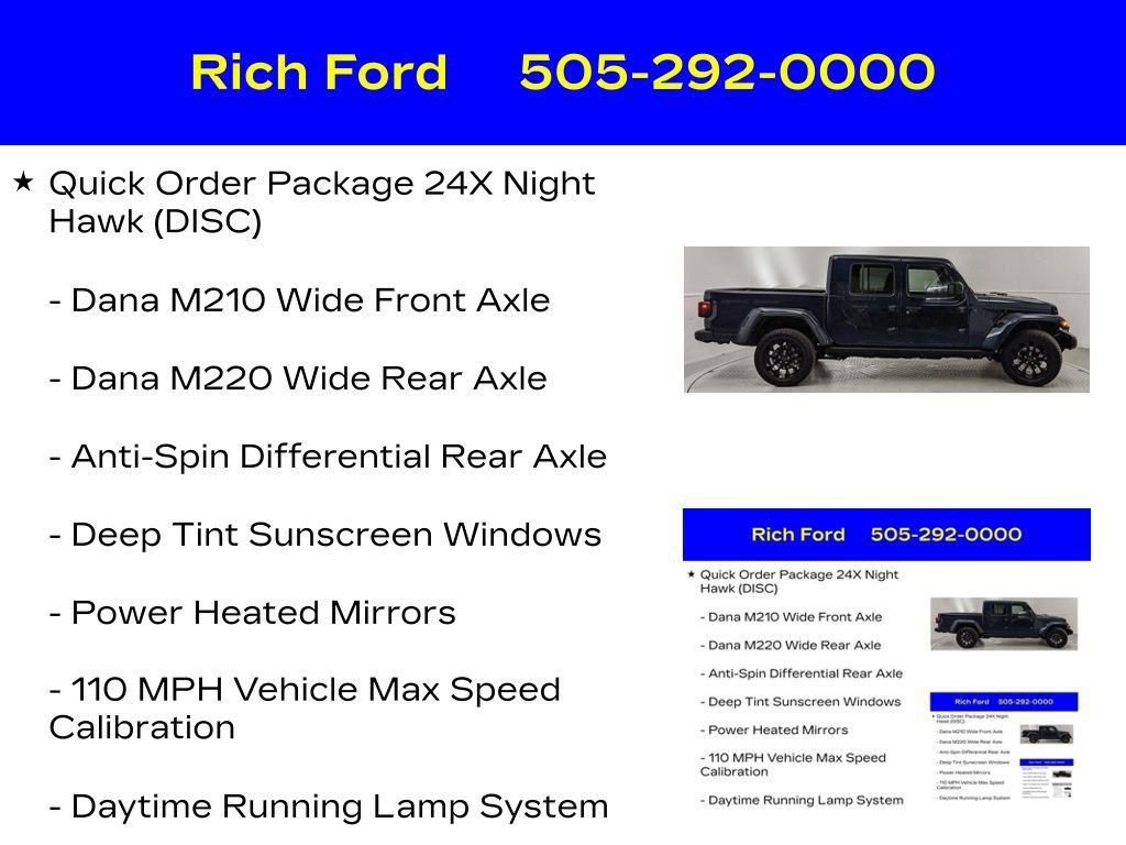 Used 2025 Jeep Gladiator Sport AWD/4WD image 13