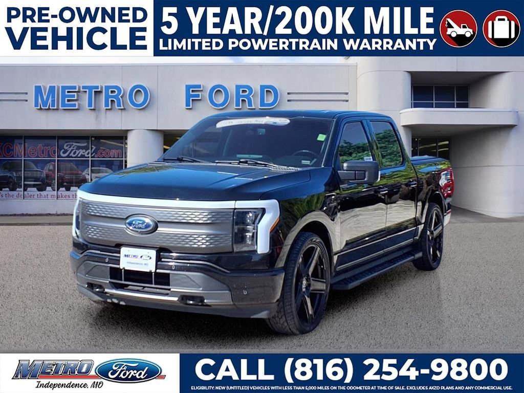 Certified 2023 Ford F150 Lightning XLT w/ Equipment Group 312A High AWD/4WD image 7